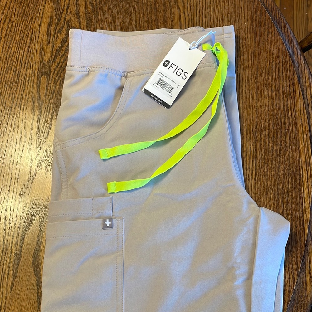 Figs small TALL. Kade pants in slate